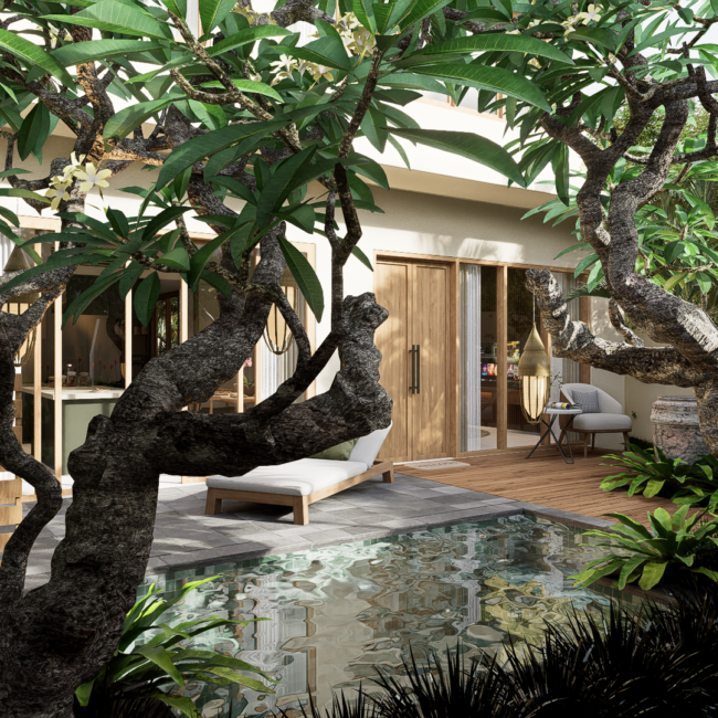 Family Friendly Luxury Tropical Villas in Sanur within 5 min from Beach